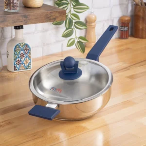 Sauteuse en Inox - Bleu