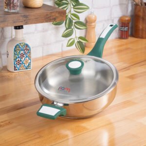 Sauteuse en Inox - Vert